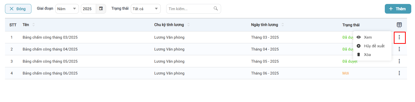 Cham cong - Bang cham cong - Quick menu.png
